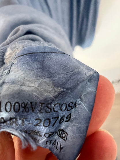 OTRAS. Top azul claro lencero. T S/M