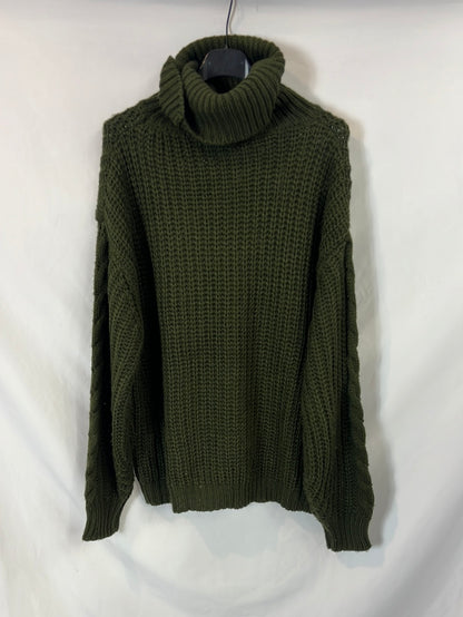 OTRAS. Jersey verde ochos T.m