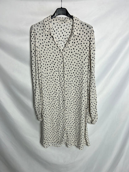 STRADIVARIUS. Vestido camisero estampando. TS