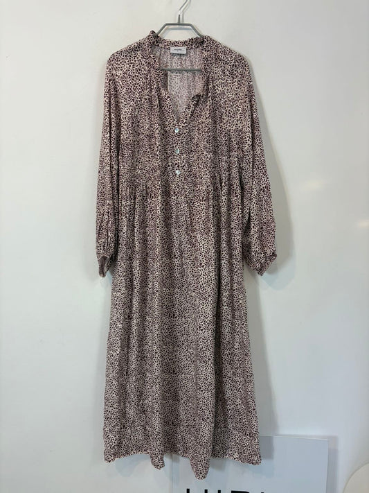 RENATTA & GO. Vestido midi estampado fluido