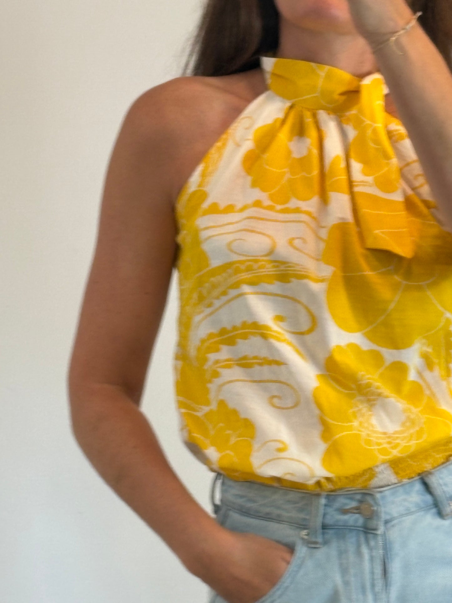 OTHERS. Tu(m) flower bow top