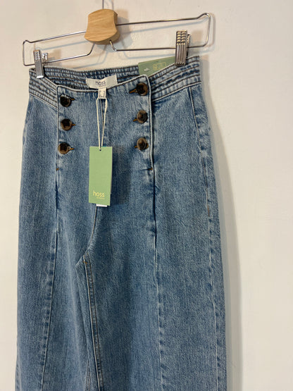 INTROPIA. Pantalón denim botones T.36