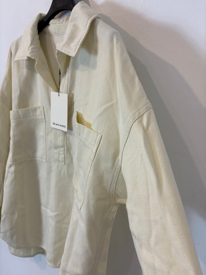 THE NEW SOCIETY. Ecru shirt. TS