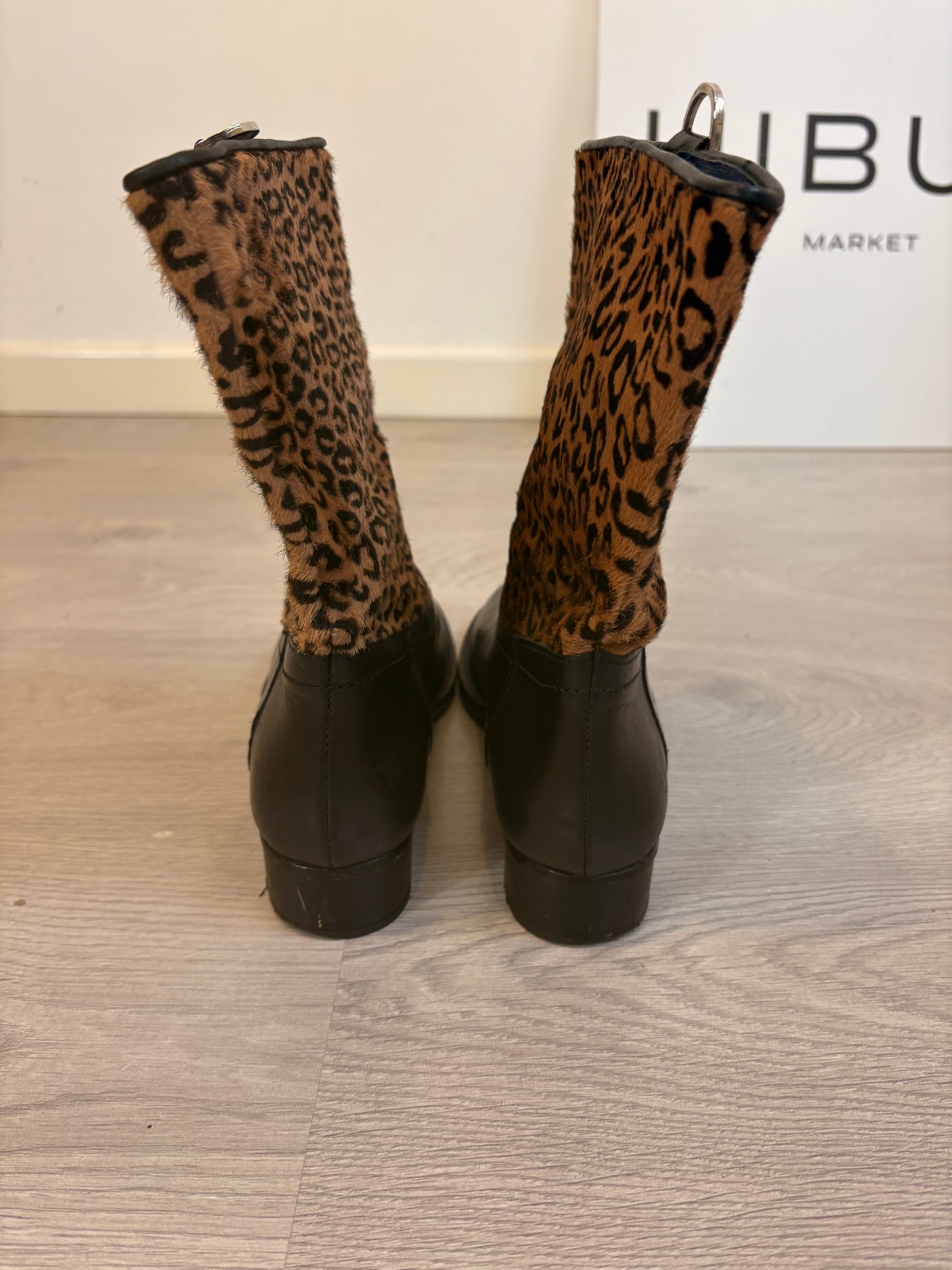 FARRUTX. Botines piel pelito