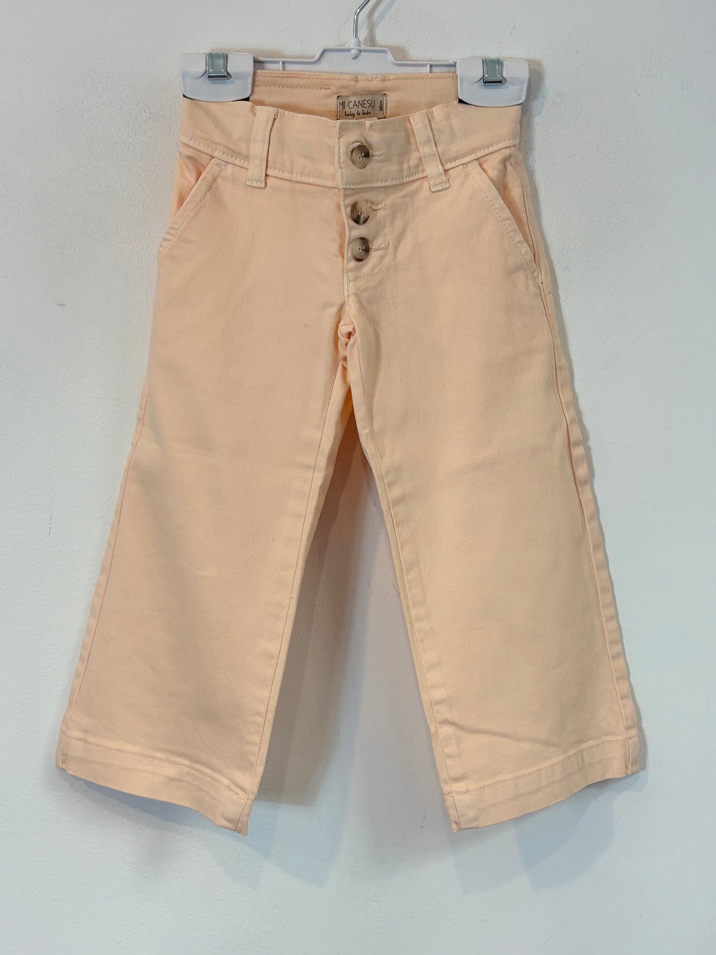 MY YOKE. Lightweight floral long dungarees. Size 6 years