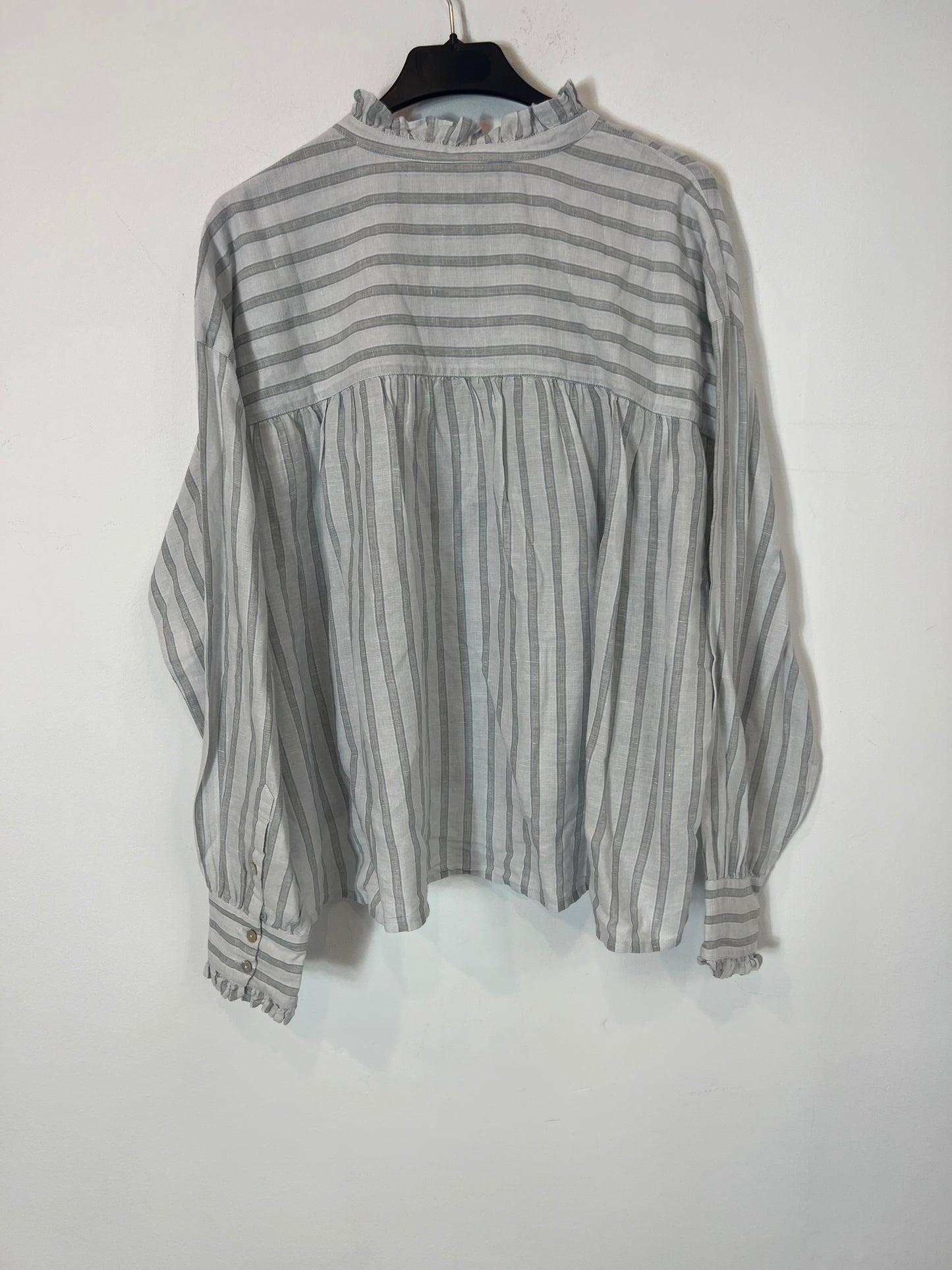 SKALL STUDIO. Flowy blue striped blouse Yours