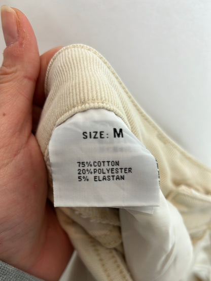 OTHERS. Beige denim with fringes. Size 38