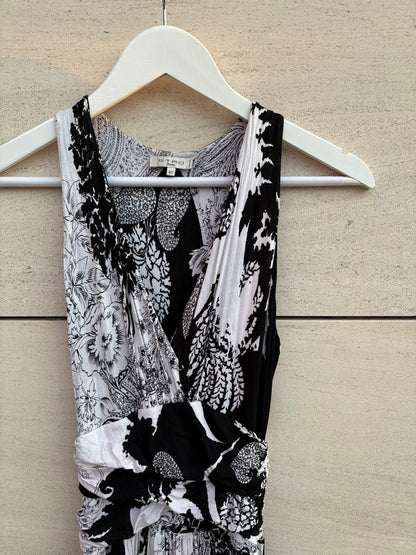 ETRO. Vestido largo fluido bicolor