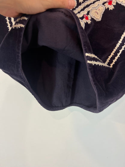 ISABEL MARANT. Top terciopelo bordado  Tu(s/m)