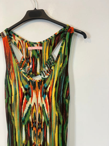 ELISSA. Vestido largo rayas colores T.s