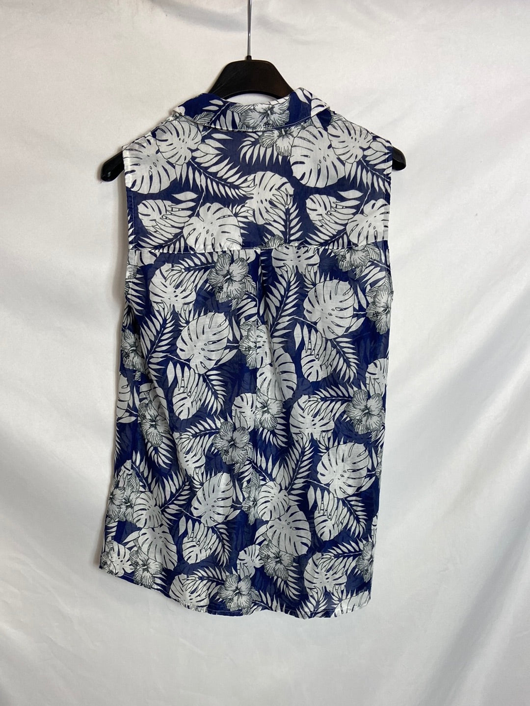 OTRAS. Camisa estampada semitransparente. T U (s)