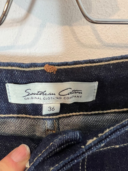 SOTHERNS COTTON. Pantalón vaquero acampanado T.36