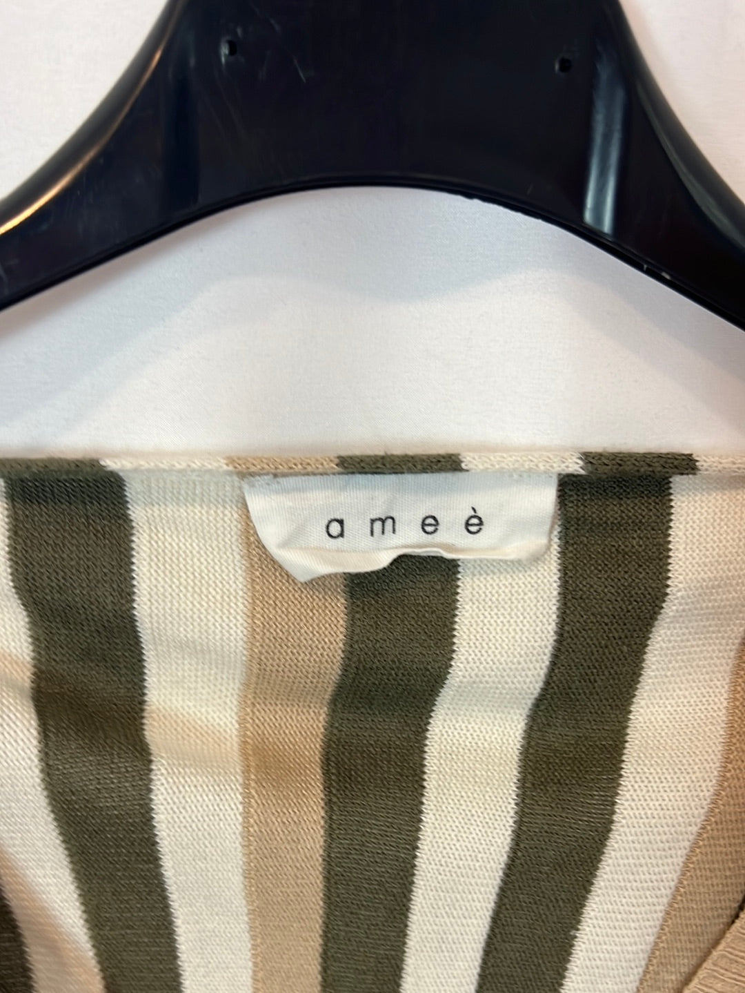 AMEÉ. Striped knit top YOUR(S)