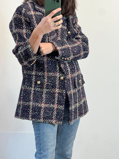 SUNCOO. Chaqueta tweed colores