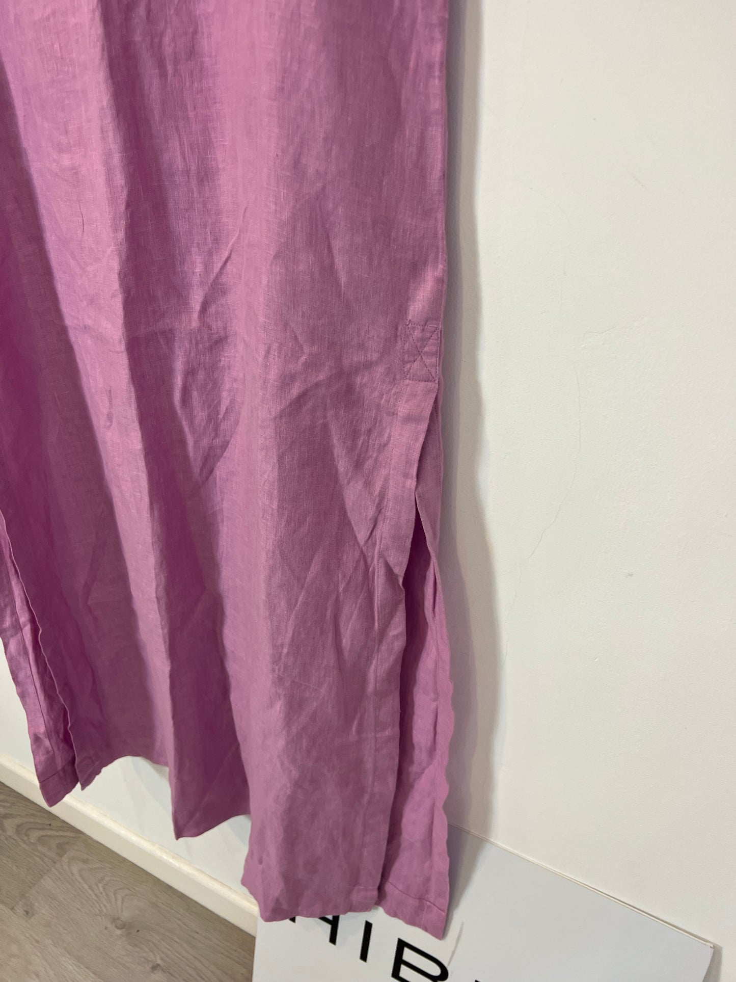 MR MOOD. Vestido malva lino  T.1(s)