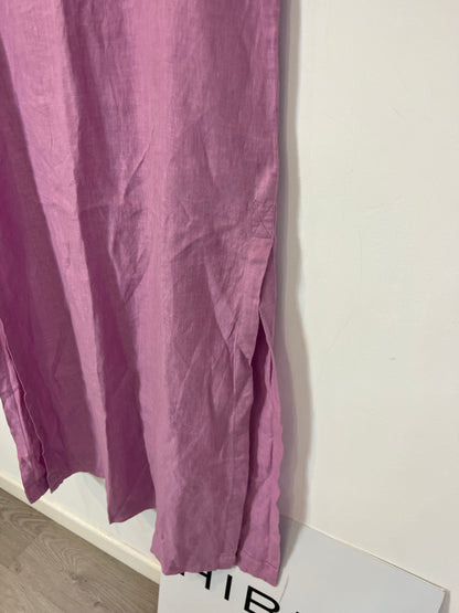 MR MOOD. Vestido malva lino  T.1(s)