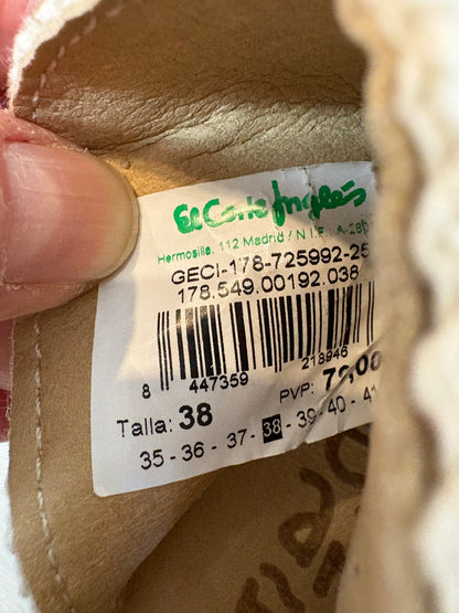 LATOUCHE. Sandalia esparto camel