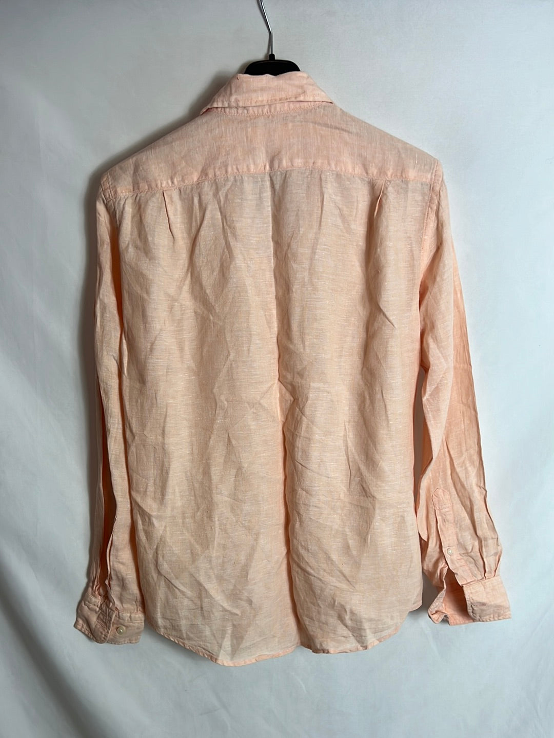 UNIQLO. Pastel flecked linen shirt. XS