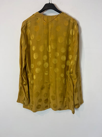 AMITIÉ. Blusa cruzada lunares T.s