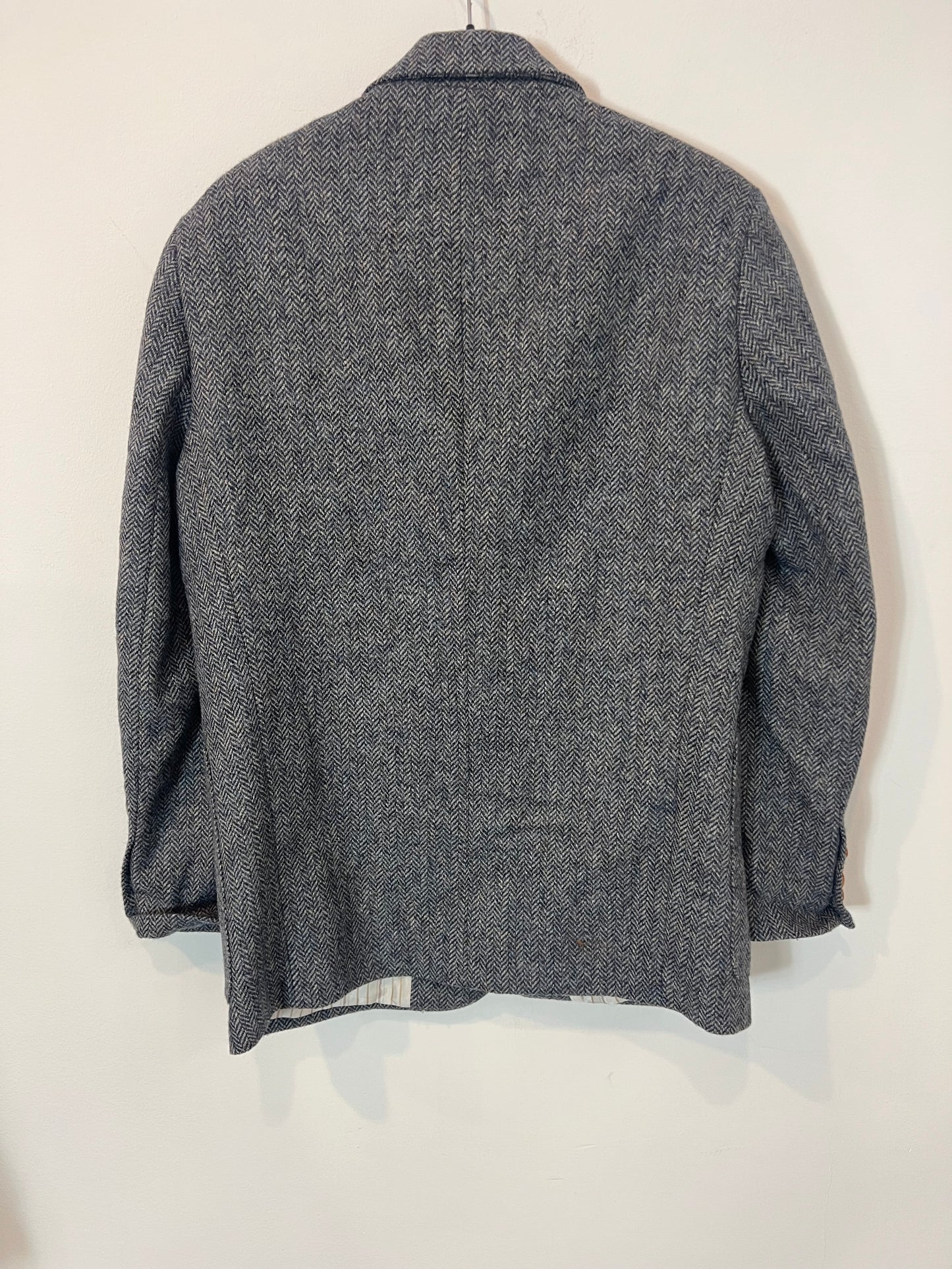 SESSÚN. Blue wool blazer. TS