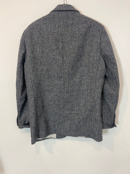 SESSÚN. Blue wool blazer. TS