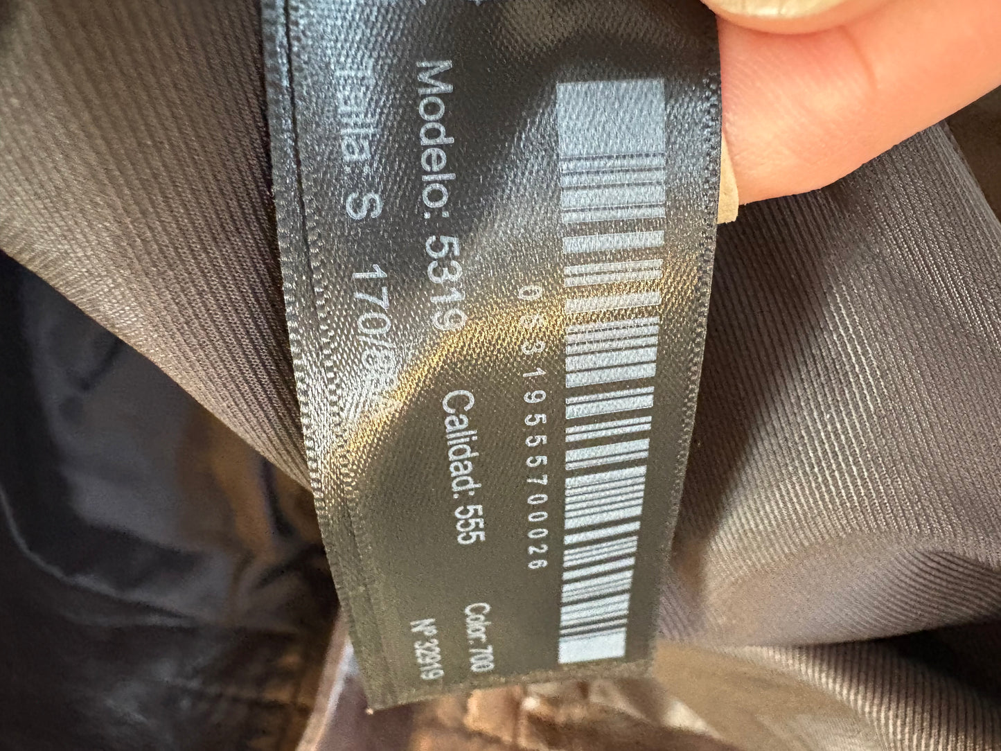 ZARA. Black stretch knit top. TL