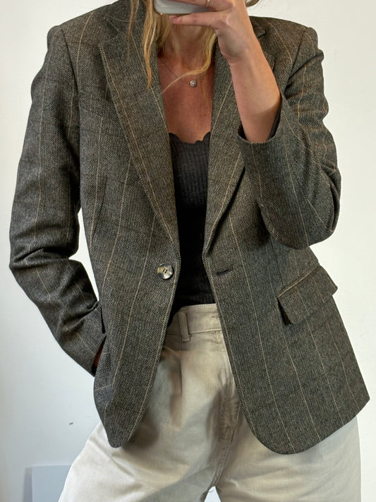 NÍCOLI. Blazer lana espiga