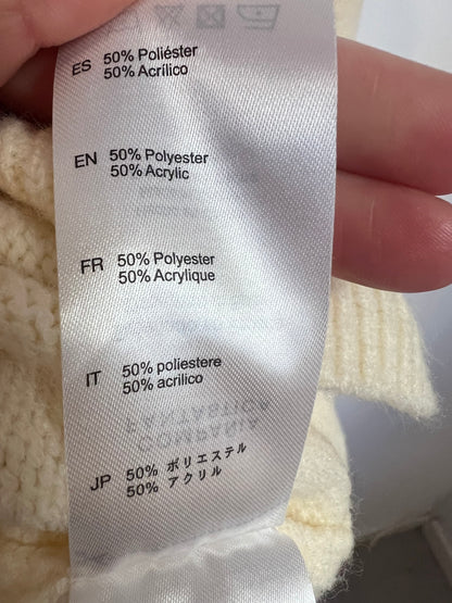 COMPAÑIA FANTASTICA. Vestido punto detalle cuello. T S