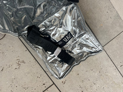 ZARA. Mochila para patines negra. T M