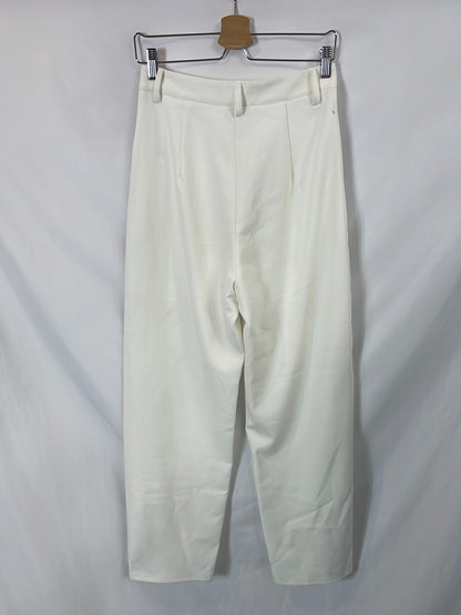 SHEIN. White Side Striped Pants Tm