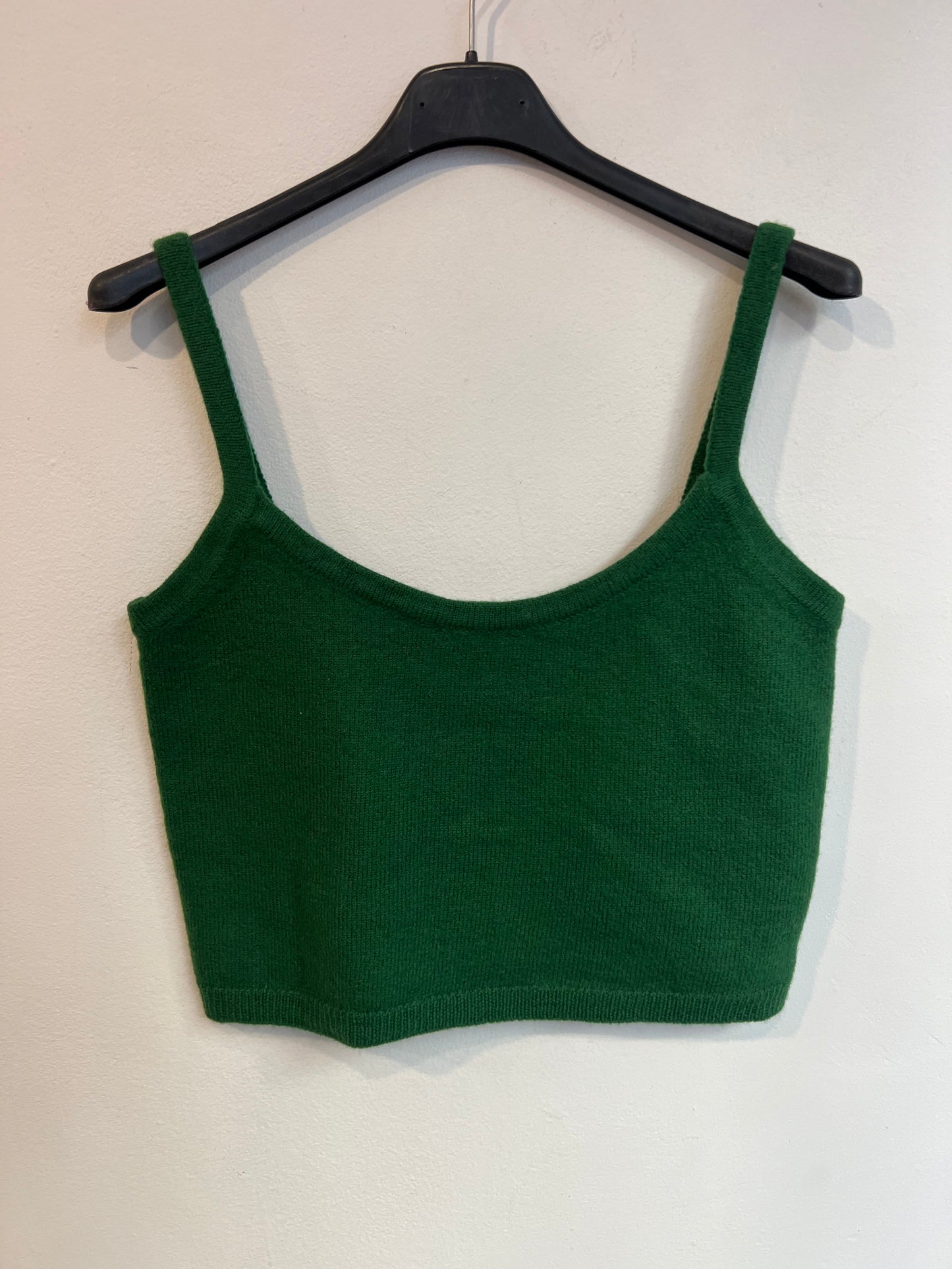 ZARA. Top lana verde. T M