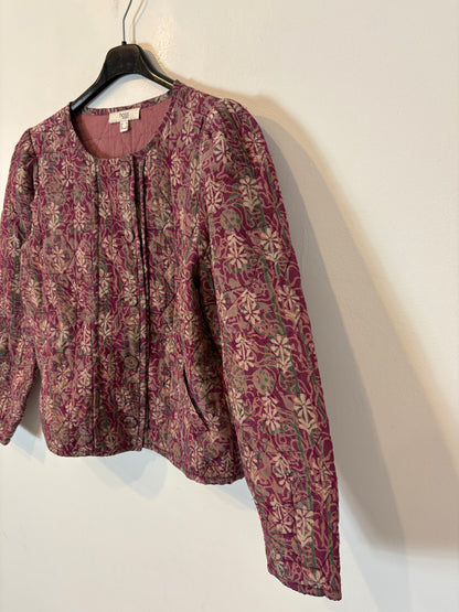 INTROPIA. Printed quilted jacket. Size XS