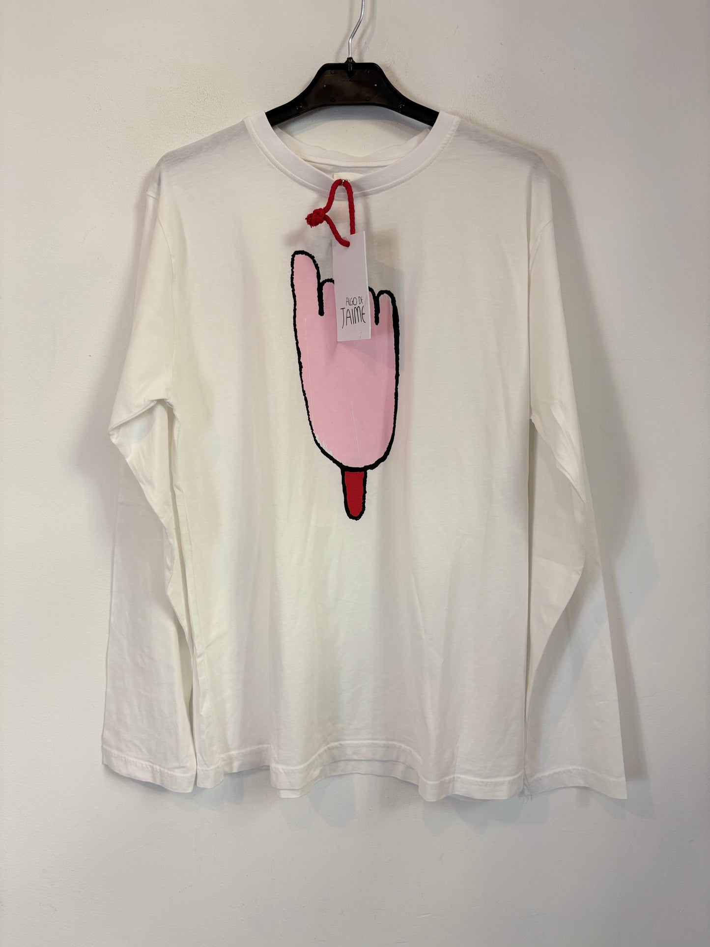 ALGO DE JAIME. Camiseta helado manga larga. T M