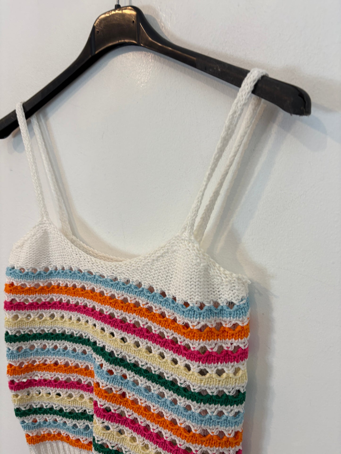 OTRAS. Top croché colores. T XS/S