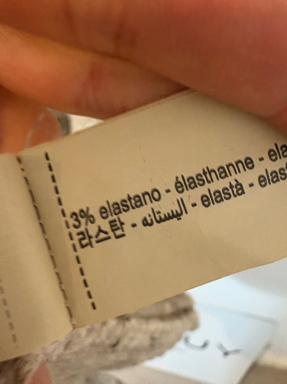 MASSIMO DUTTI. Vestido punto jaspeado con lana