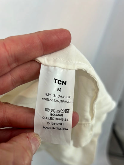 TCN. Blazer fluida seda. T M