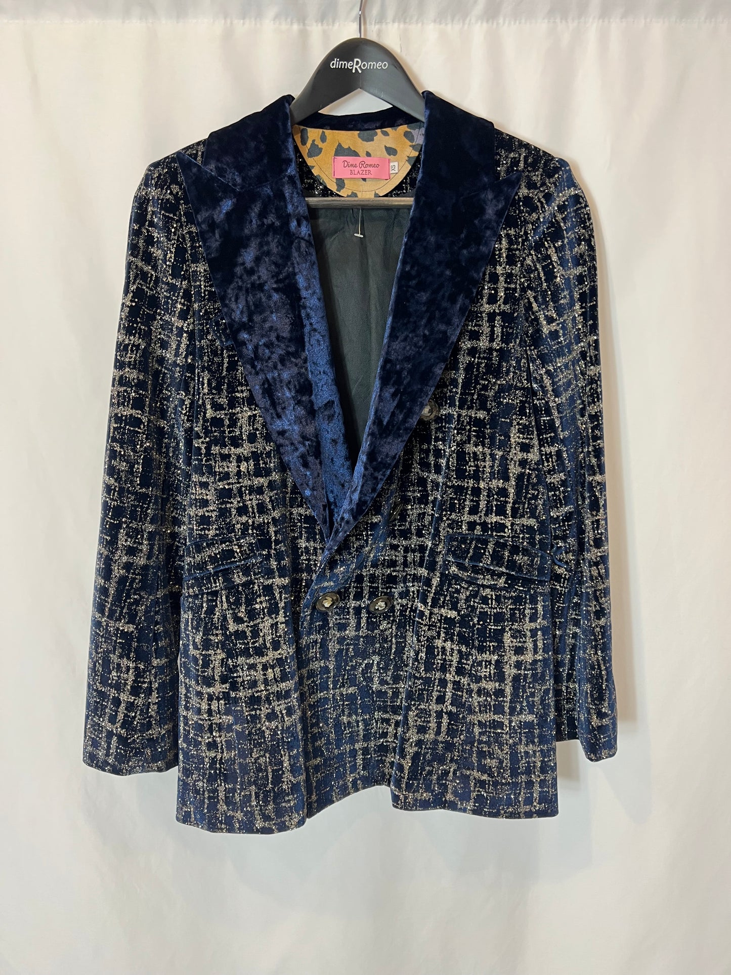 DIME ROMEO. Blazer terciopelo T.xs (s)