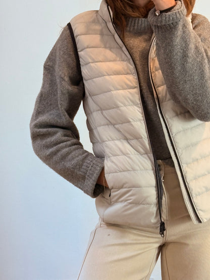 ECOALF. Plumas sin mangas beige