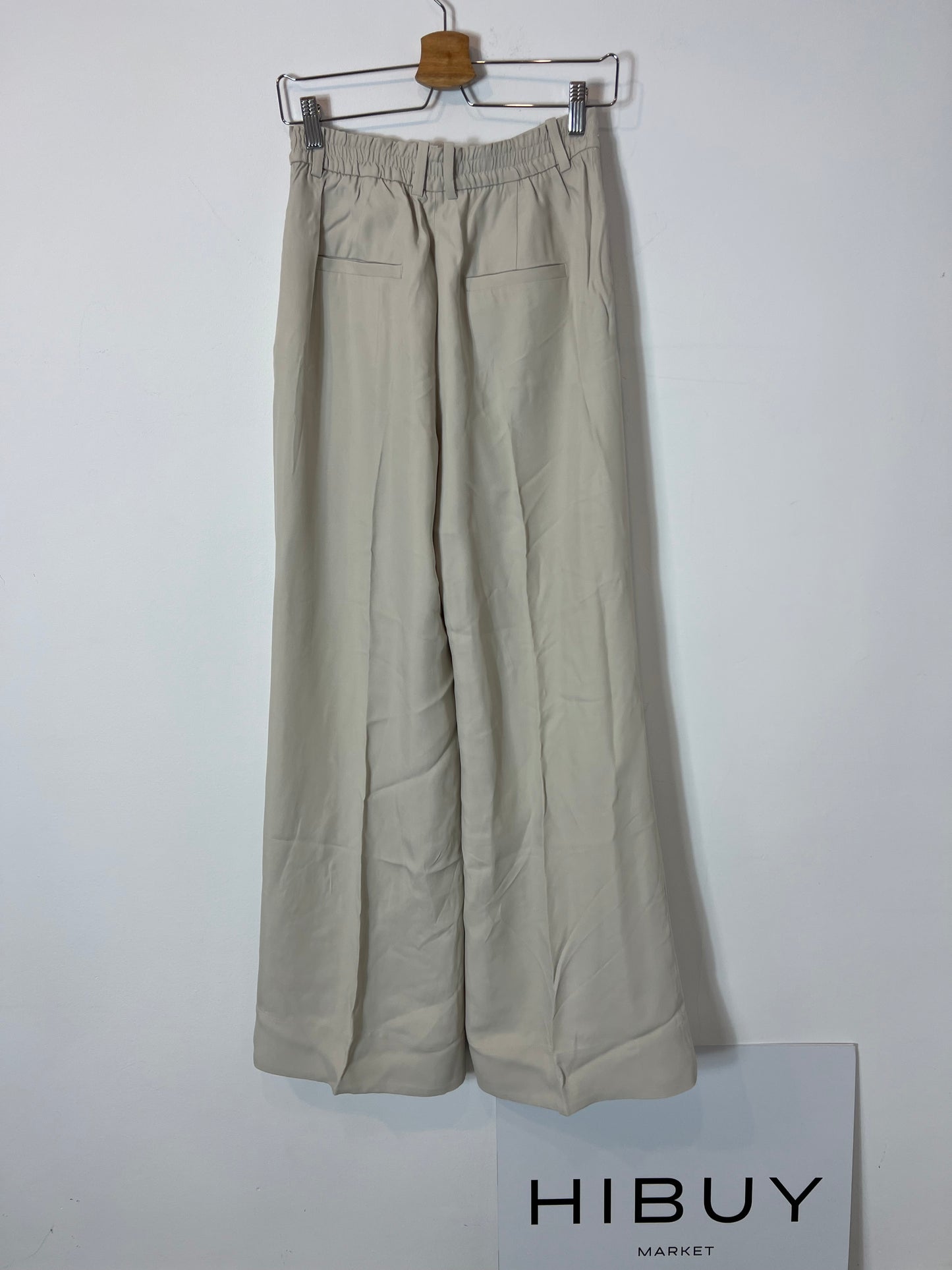 ZARA. Wide-leg pleated trousers Ts