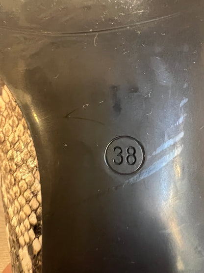 CORINA. Zapato plano animal print doble hebilla. T 38