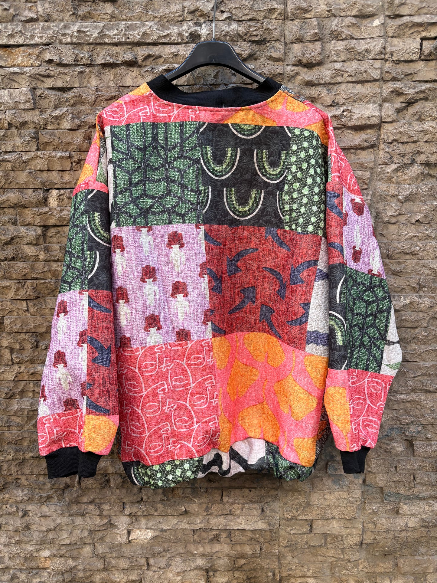 ZARA. Jacket with mottled gray wool. TS