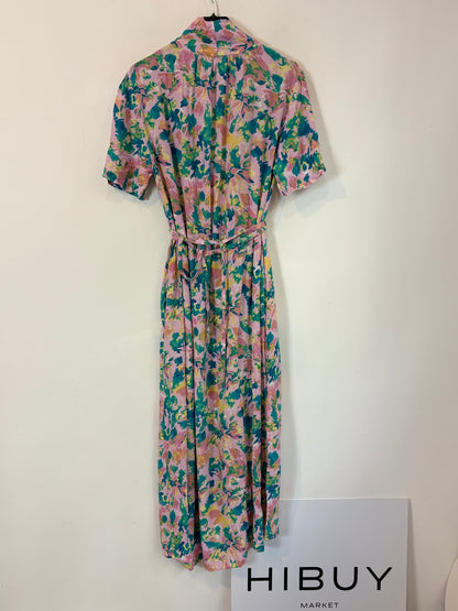 SUNCOO. Vestido largo estampado