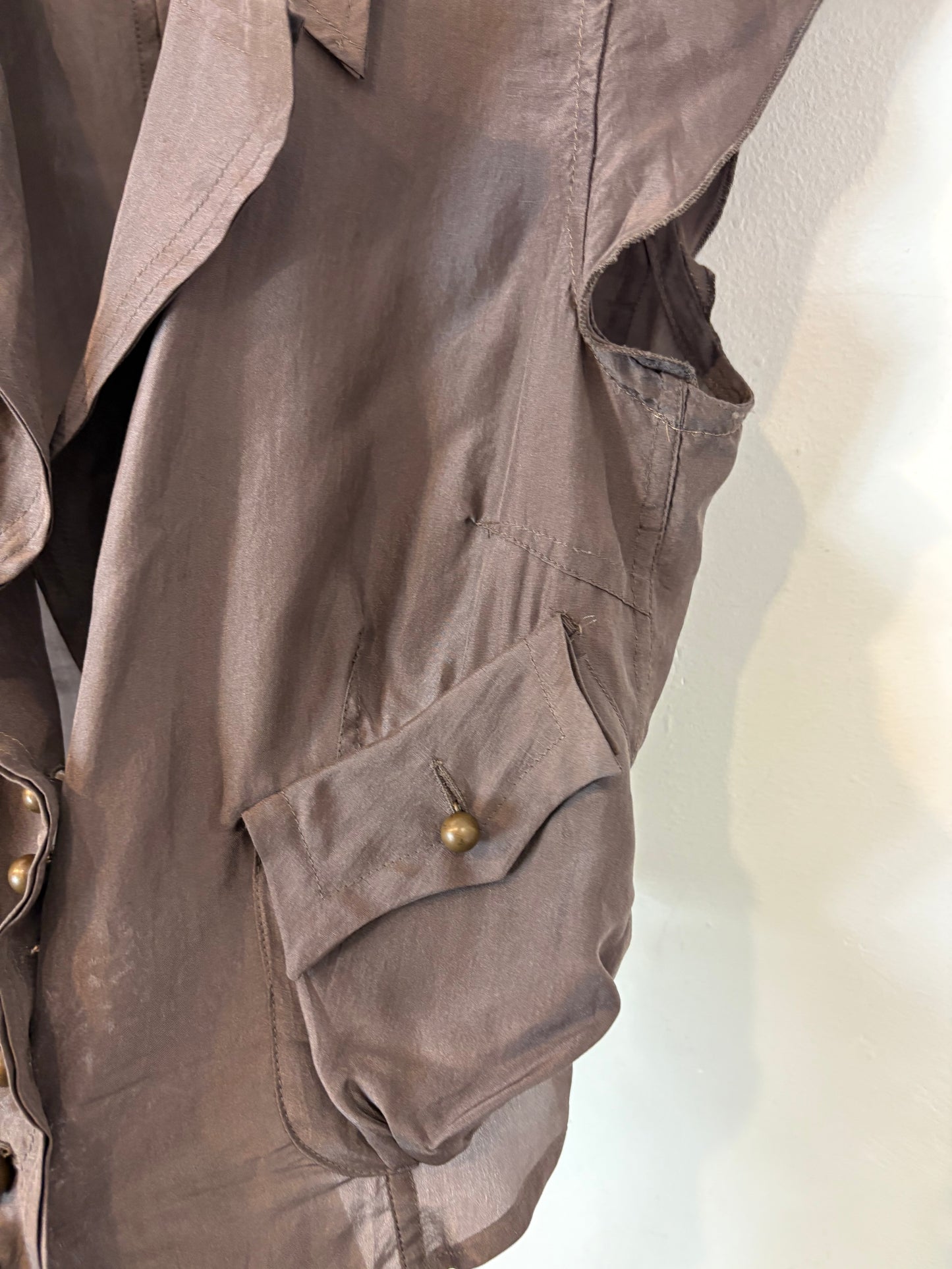 MaxMARA. Top seda vintage