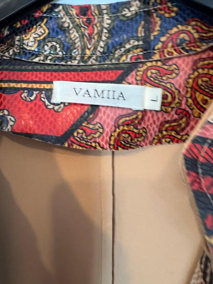 VAMIIA. Chaqueta estampada T.l