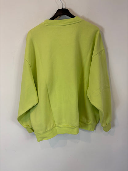 ADIDAS. Fluorescent lime sweatshirt. TL