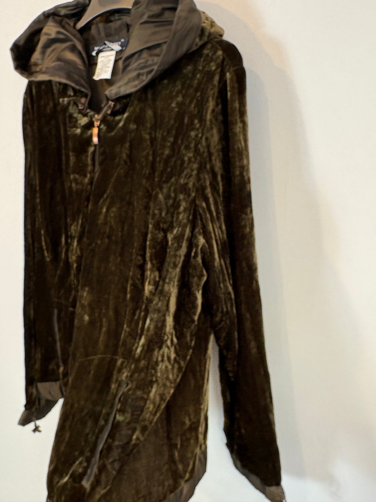 MARINA RINALDI. Chaqueta terciopelo ligera