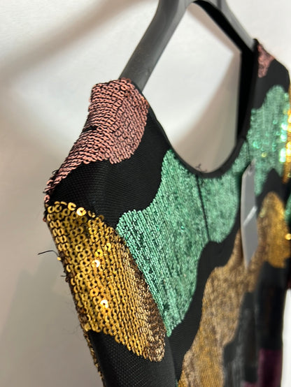 SFERA. Sequin midi dress. TM (Tara)