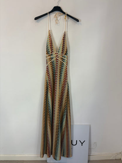 LILY ROSE. Vestido largo colores. T M/L