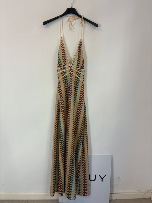 LILY ROSE. Vestido largo colores. T M/L