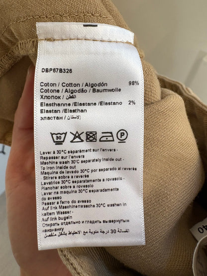 GERARD FAREL. Denim beige flecos